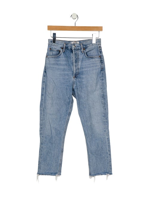 AGOLDE High-Rise Straight Leg Jeans