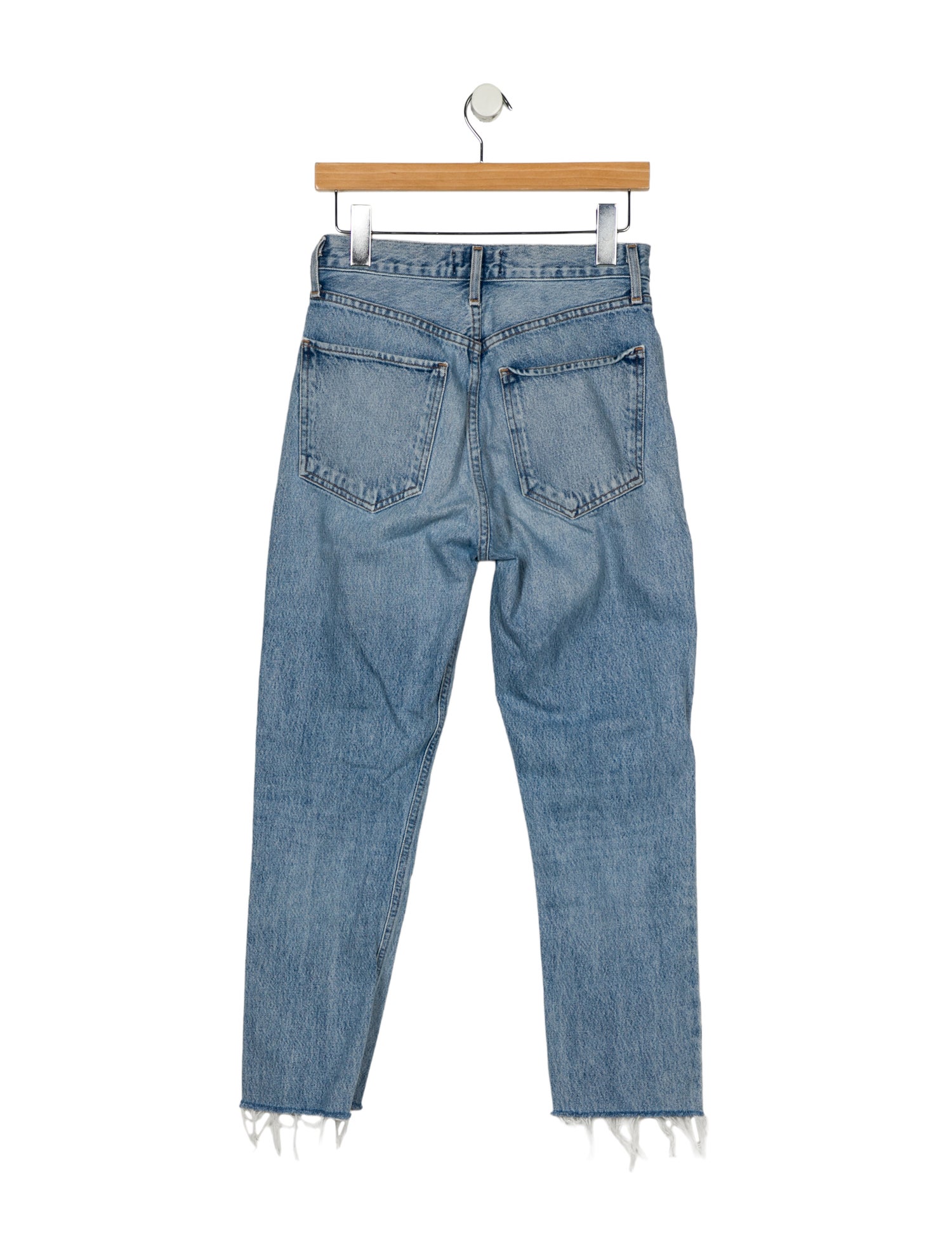 AGOLDE High-Rise Straight Leg Jeans