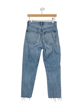 AGOLDE High-Rise Straight Leg Jeans