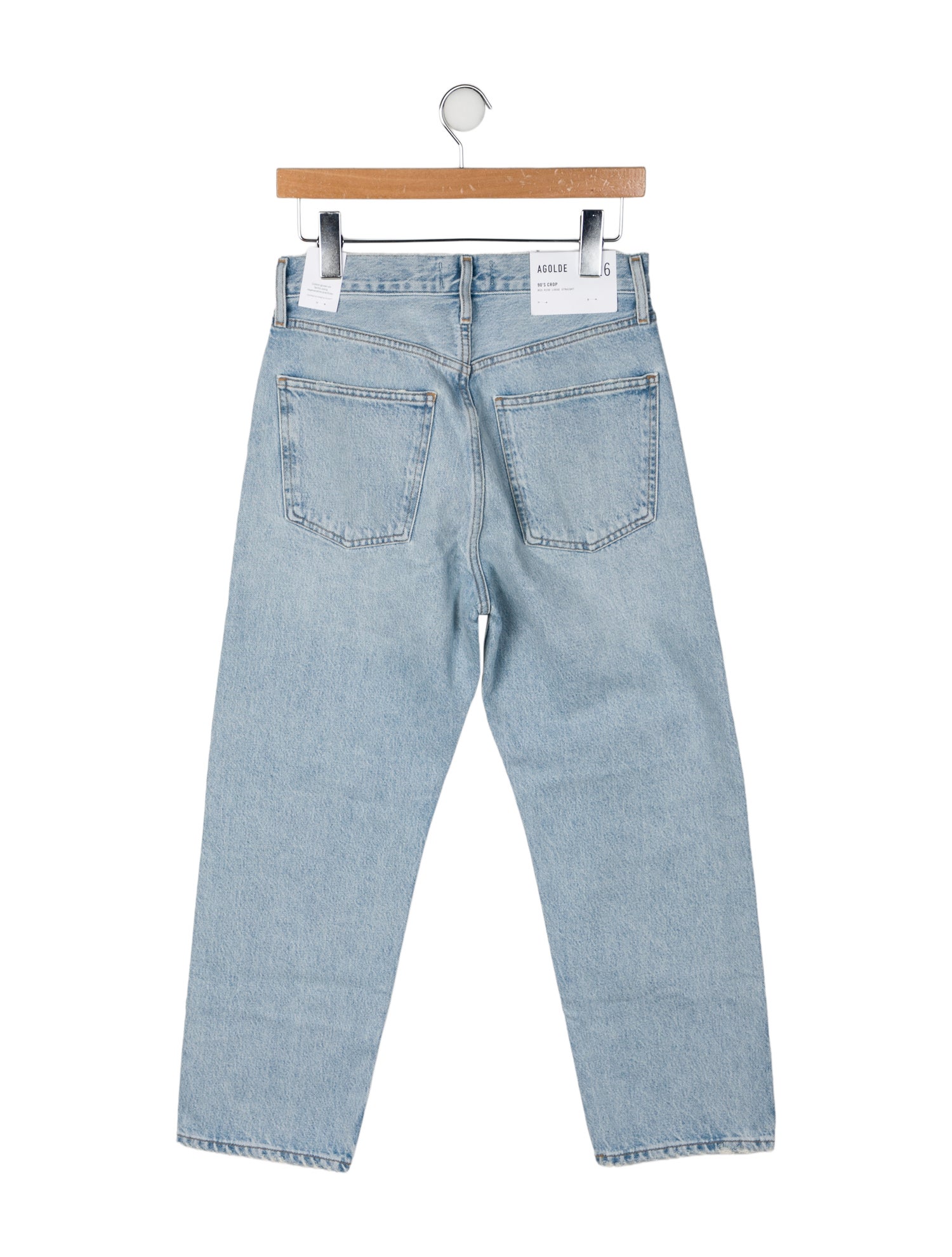 AGOLDE Mid-Rise Straight Leg Jeans w/ Tags