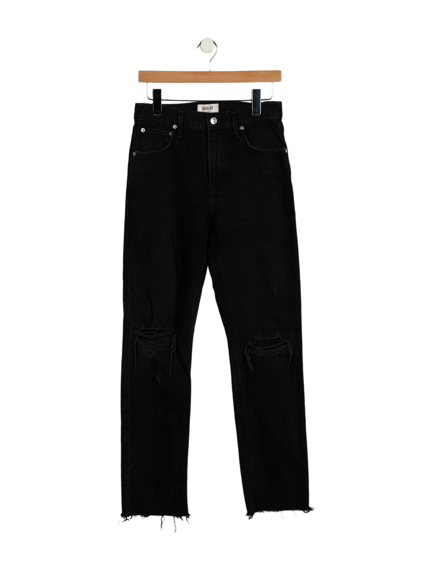 AGOLDE High-Rise Straight Leg Jeans