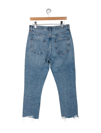 AGOLDE High-Rise Straight Leg Jeans