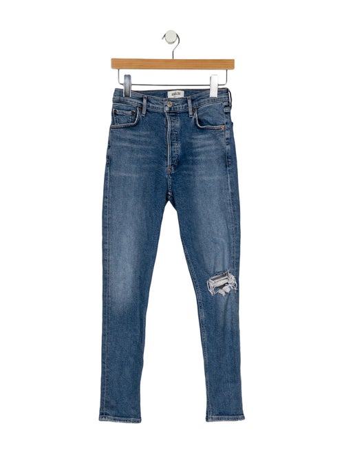 AGOLDE Mid-Rise Skinny Leg Jeans