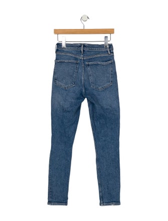AGOLDE Mid-Rise Skinny Leg Jeans
