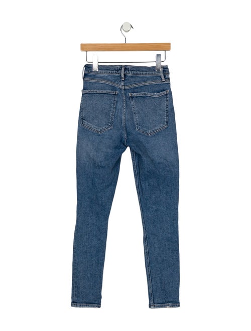 AGOLDE Mid-Rise Skinny Leg Jeans
