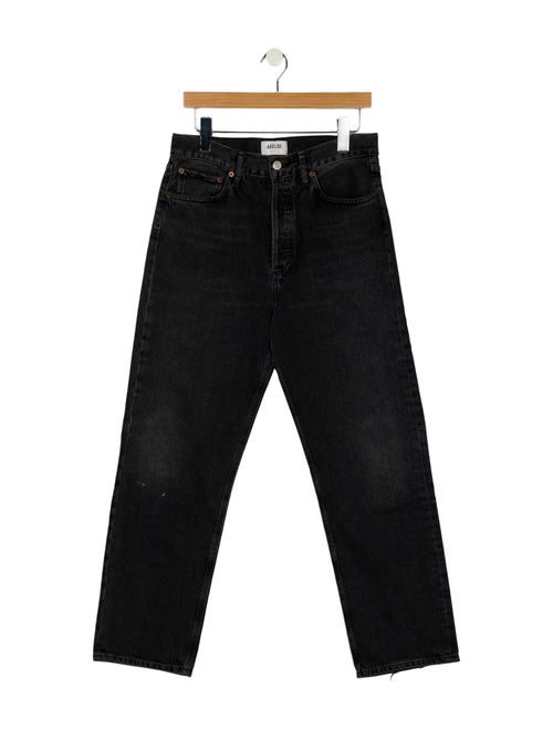 AGOLDE High-Rise Straight Leg Jeans