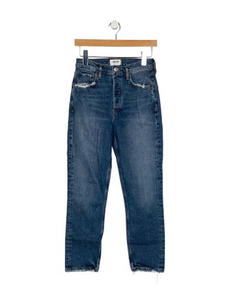 AGOLDE High-Rise Straight Leg Jeans