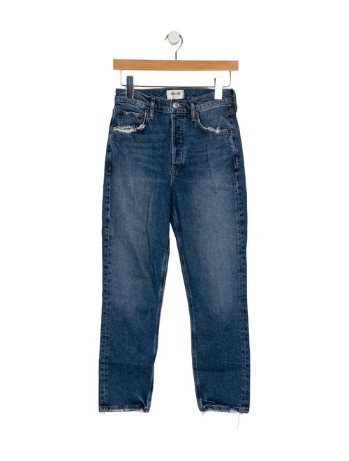 AGOLDE High-Rise Straight Leg Jeans