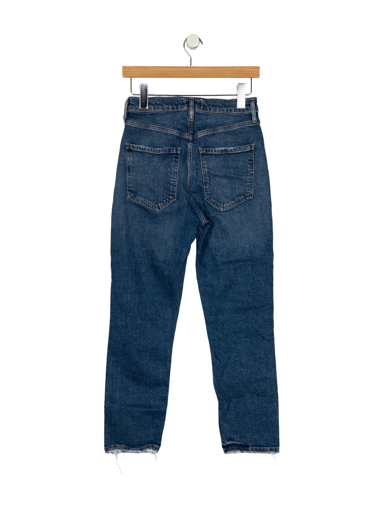 AGOLDE High-Rise Straight Leg Jeans