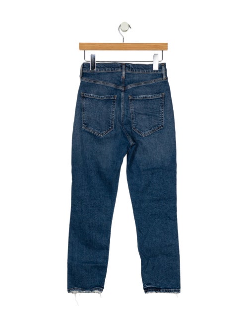 AGOLDE High-Rise Straight Leg Jeans