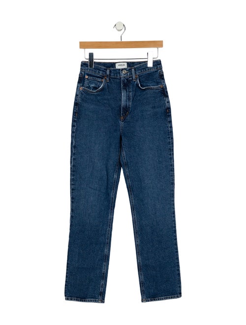 AGOLDE High-Rise Straight Leg Jeans