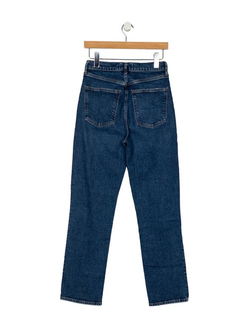 AGOLDE High-Rise Straight Leg Jeans