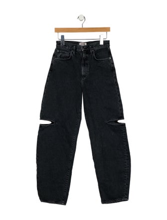 AGOLDE High-Rise Straight Leg Jeans