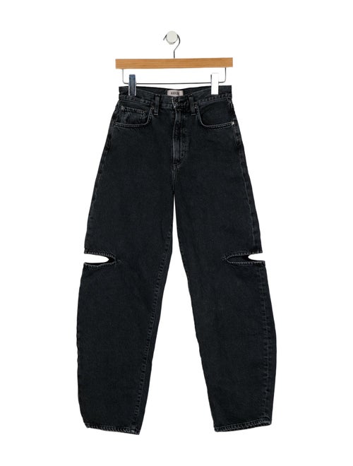 AGOLDE High-Rise Straight Leg Jeans