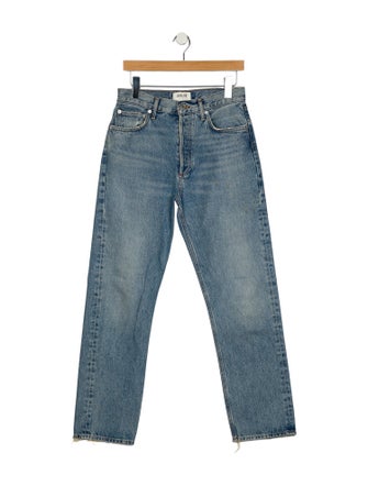 AGOLDE High-Rise Straight Leg Jeans