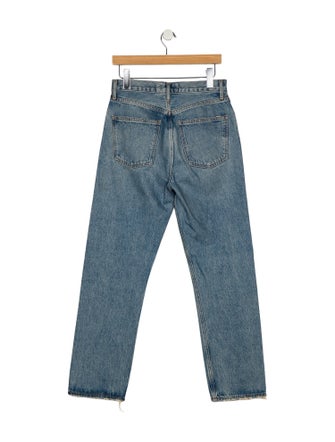AGOLDE High-Rise Straight Leg Jeans