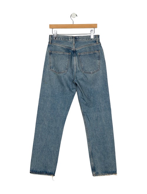 AGOLDE High-Rise Straight Leg Jeans
