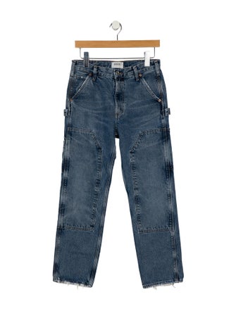 AGOLDE Mid-Rise Straight Leg Jeans