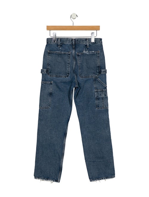 AGOLDE Mid-Rise Straight Leg Jeans