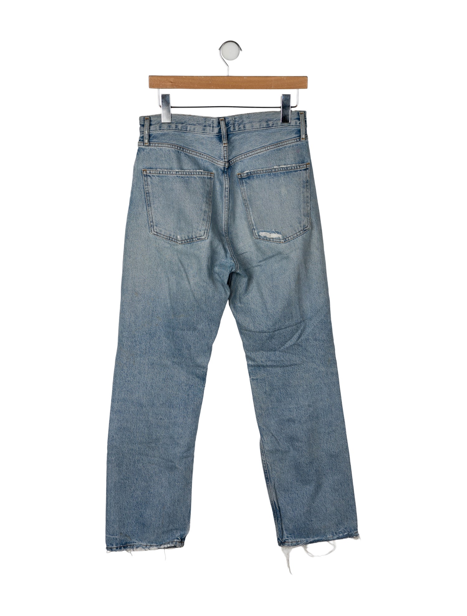 AGOLDE High-Rise Straight Leg Jeans