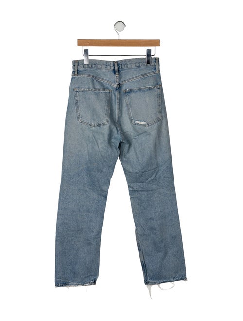 AGOLDE High-Rise Straight Leg Jeans