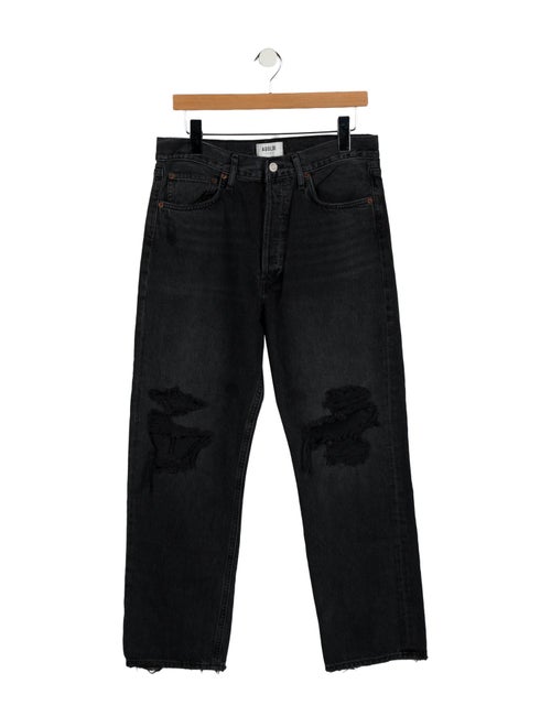 AGOLDE High-Rise Straight Leg Jeans