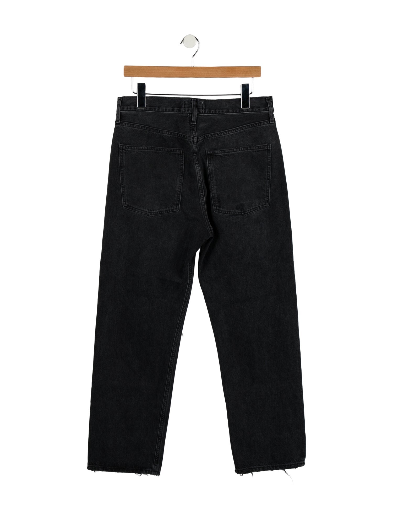AGOLDE High-Rise Straight Leg Jeans