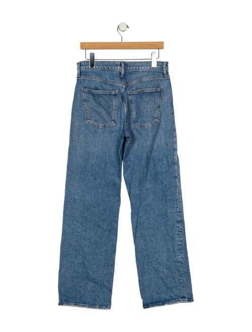 AGOLDE Mid-Rise Wide Leg Jeans