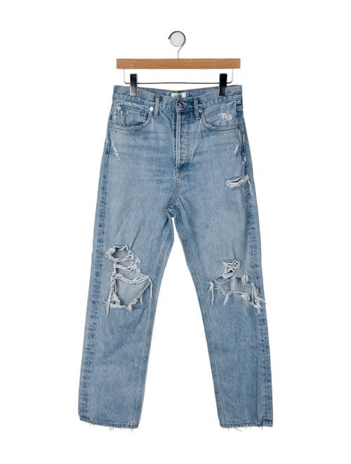 AGOLDE High-Rise Straight Leg Jeans