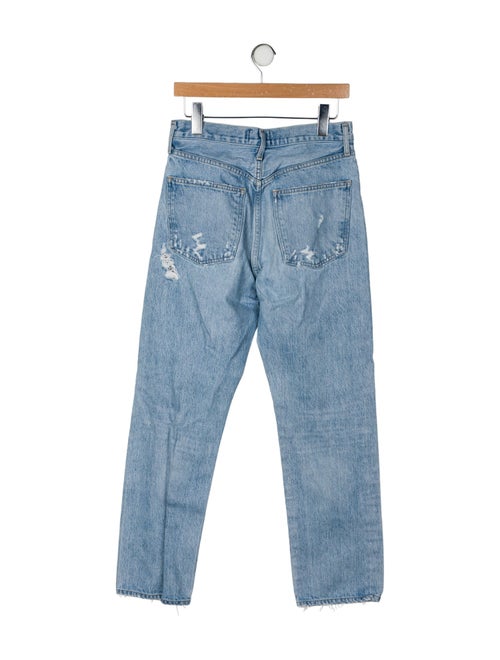 AGOLDE High-Rise Straight Leg Jeans
