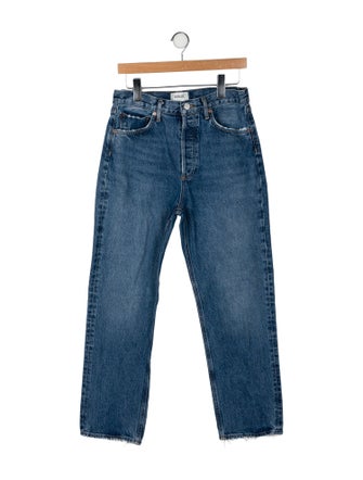 AGOLDE High-Rise Straight Leg Jeans