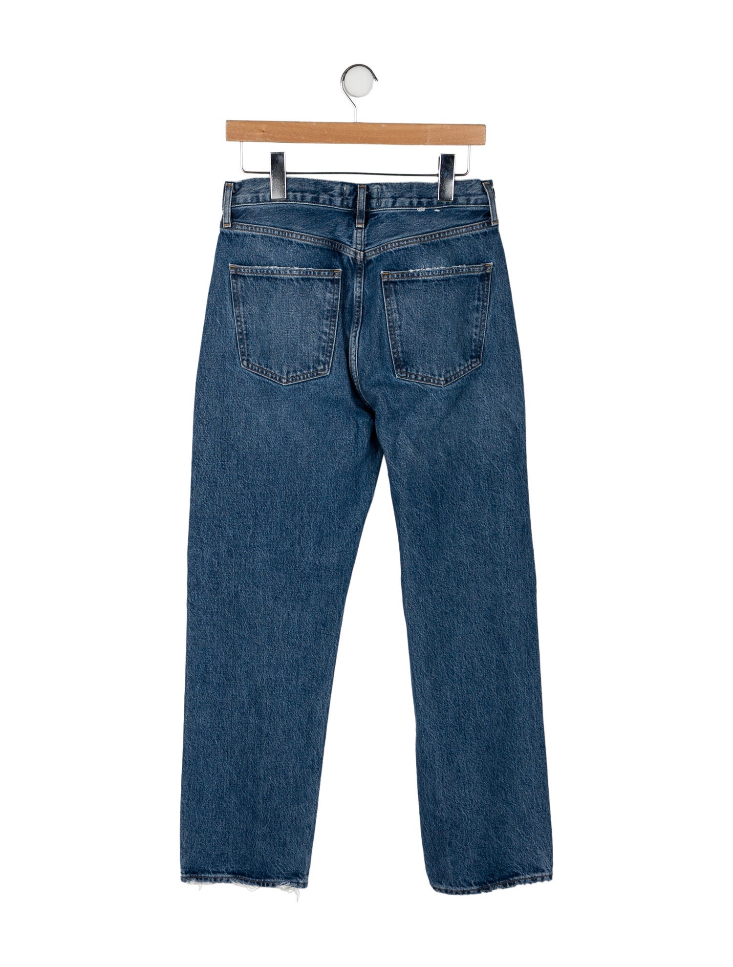 AGOLDE High-Rise Straight Leg Jeans