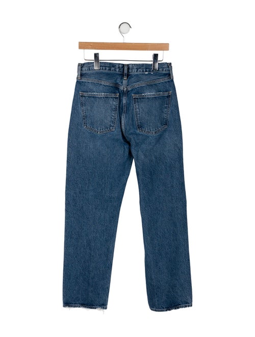 AGOLDE High-Rise Straight Leg Jeans