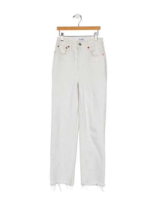 AGOLDE Mid-Rise Straight Leg Jeans