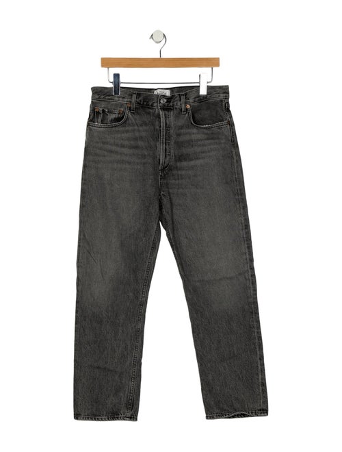 AGOLDE High-Rise Straight Leg Jeans