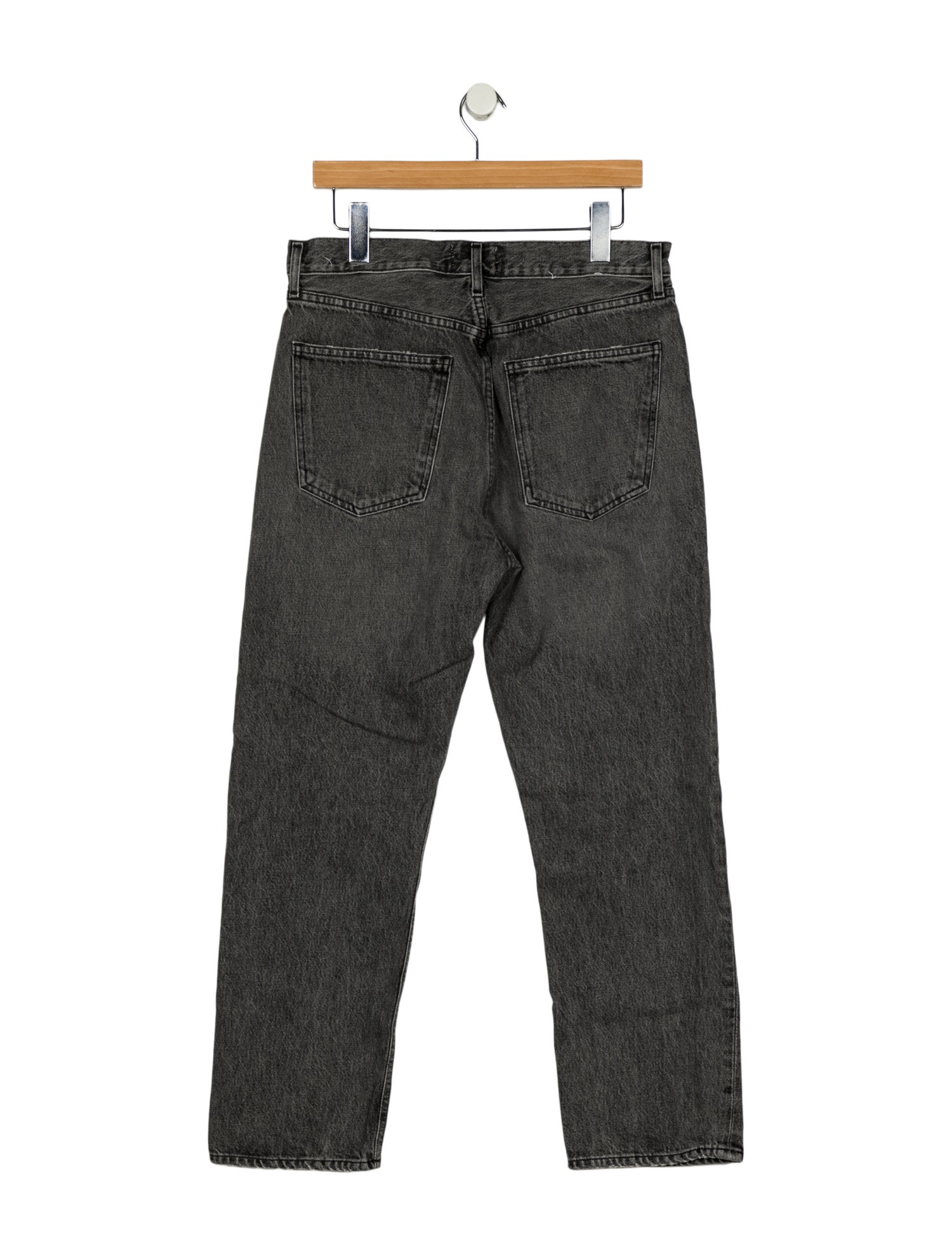 AGOLDE High-Rise Straight Leg Jeans