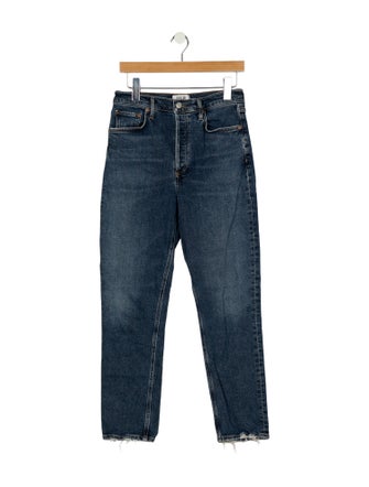 AGOLDE Mid-Rise Skinny Leg Jeans
