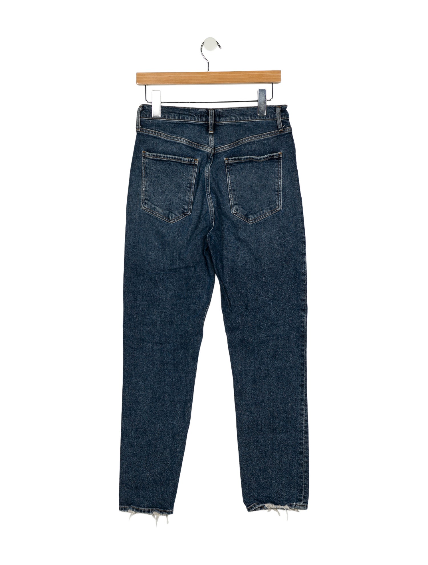 AGOLDE Mid-Rise Skinny Leg Jeans