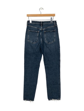 AGOLDE Mid-Rise Skinny Leg Jeans