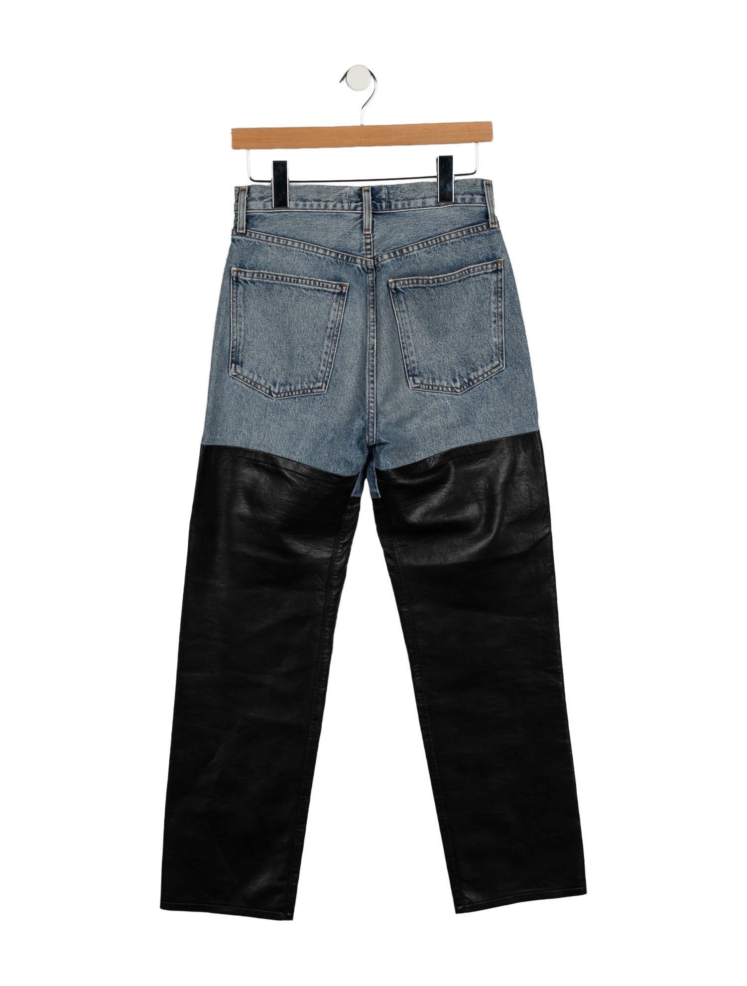 AGOLDE High-Rise Straight Leg Jeans