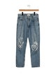 AGOLDE Mid-Rise Straight Leg Jeans