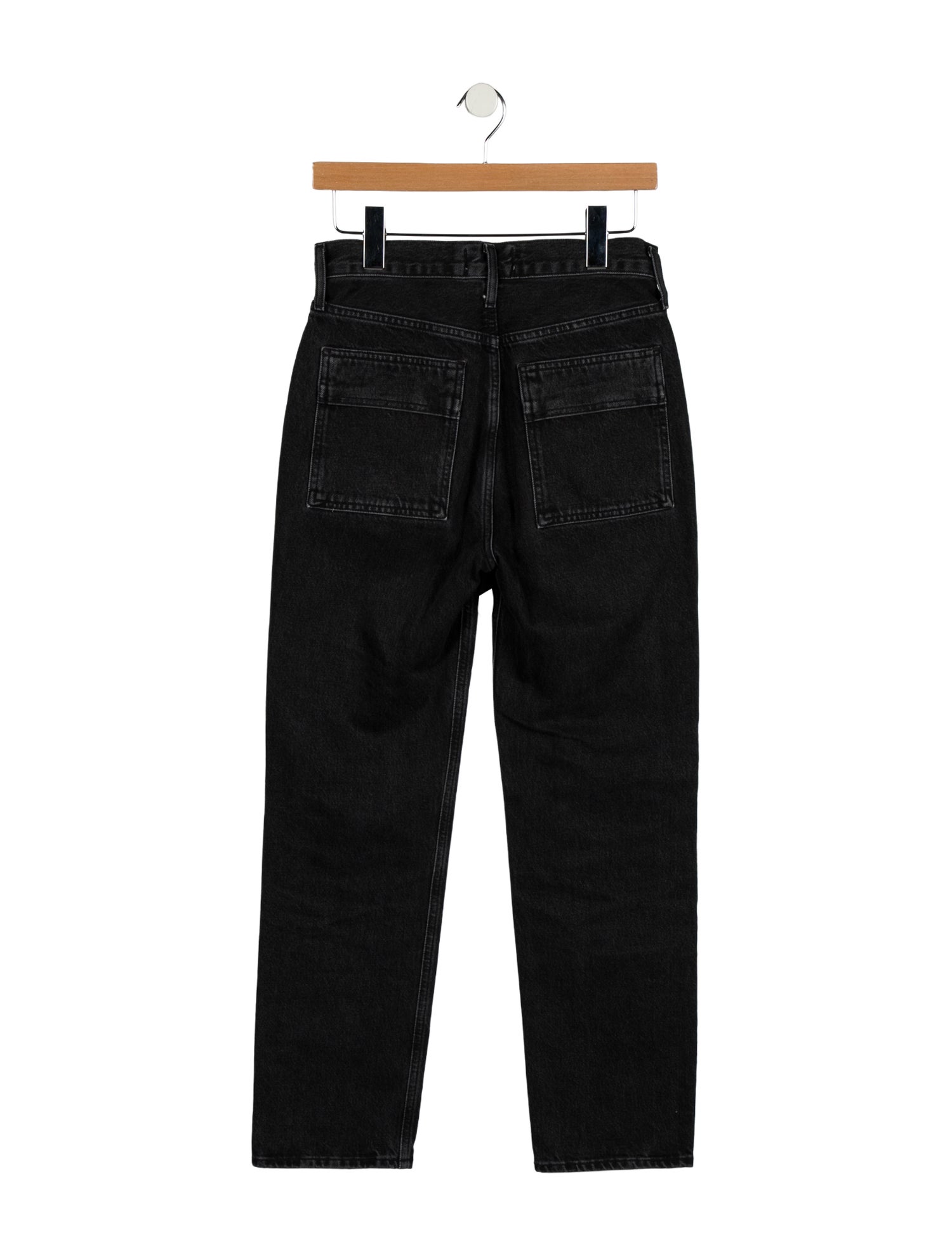 AGOLDE Mid-Rise Straight Leg Jeans
