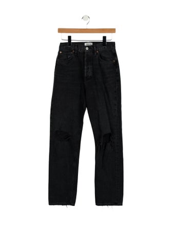 AGOLDE High-Rise Straight Leg Jeans