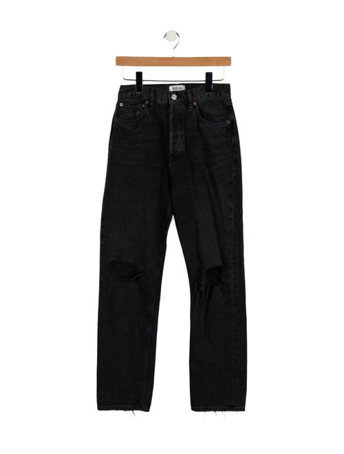 AGOLDE High-Rise Straight Leg Jeans