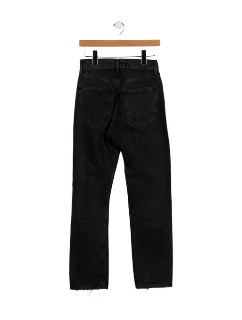 AGOLDE High-Rise Straight Leg Jeans