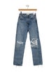 AGOLDE High-Rise Straight Leg Jeans