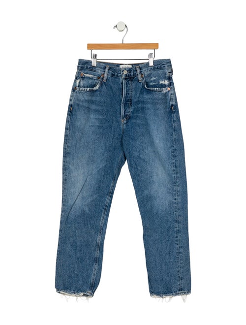 AGOLDE High-Rise Straight Leg Jeans