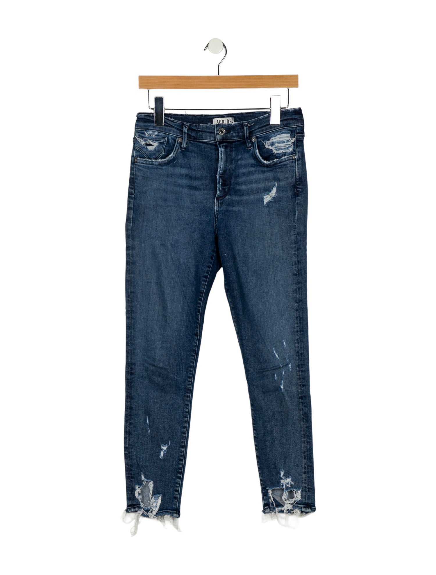 AGOLDE Mid-Rise Skinny Leg Jeans w/ Tags