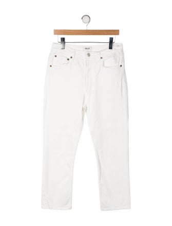 AGOLDE High-Rise Straight Leg Jeans