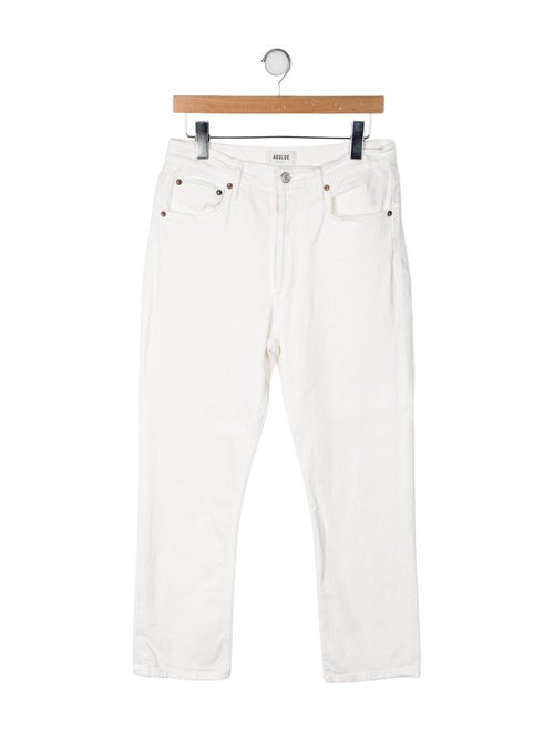 AGOLDE High-Rise Straight Leg Jeans
